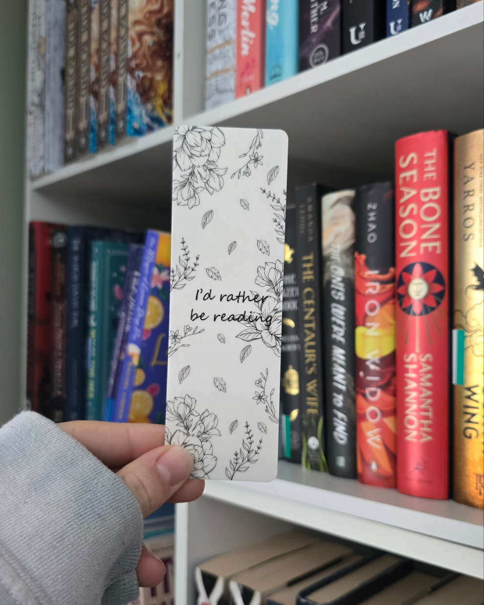 Rather Be Reading Bookmark