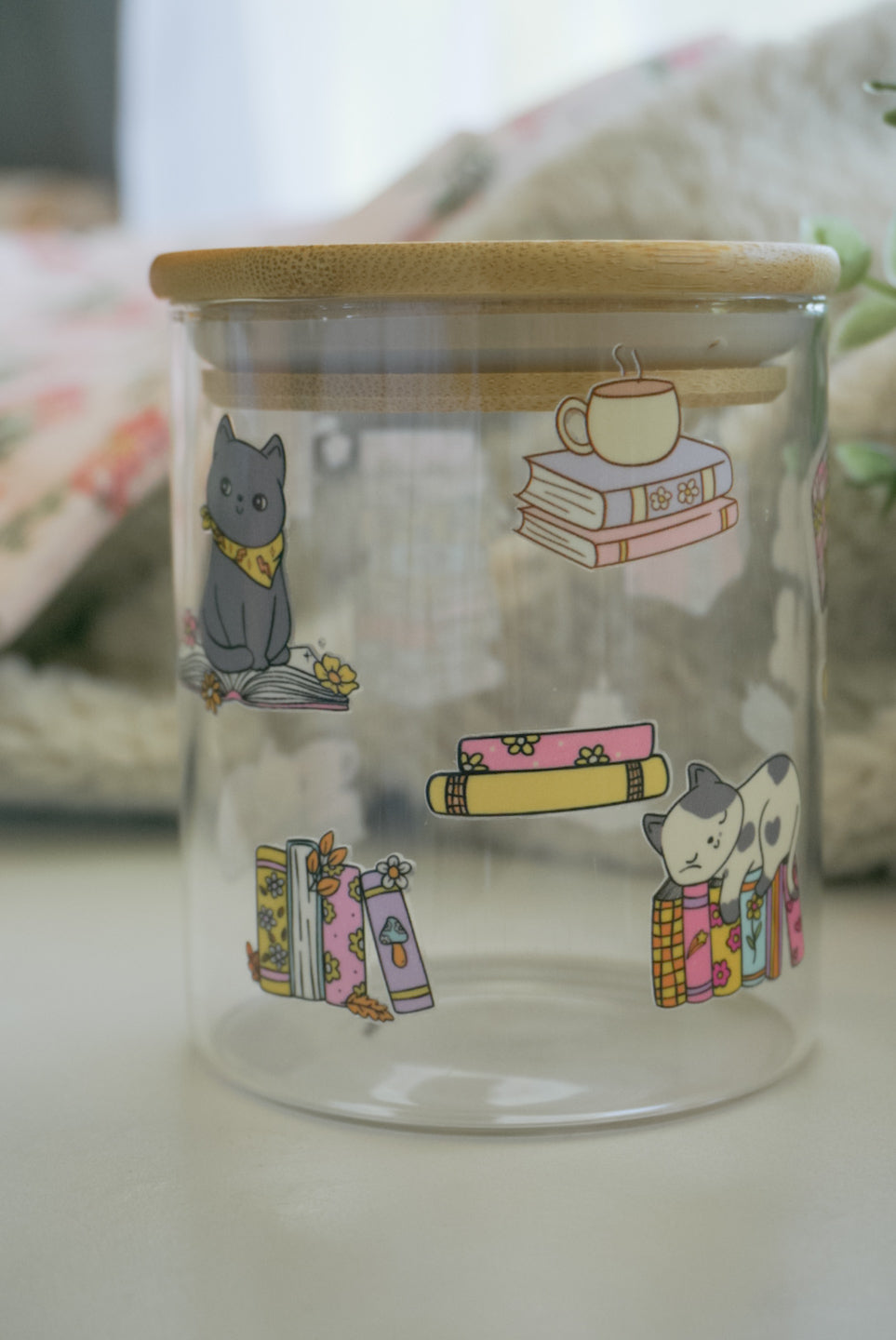 Bookish Cat TBR Jar