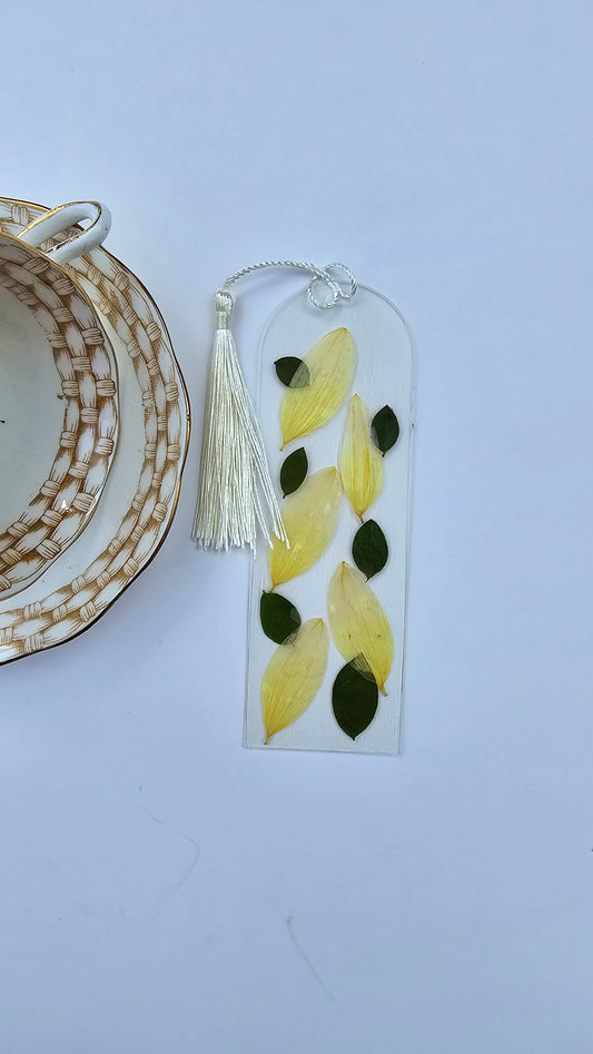 Large Pressed Flower Bookmark