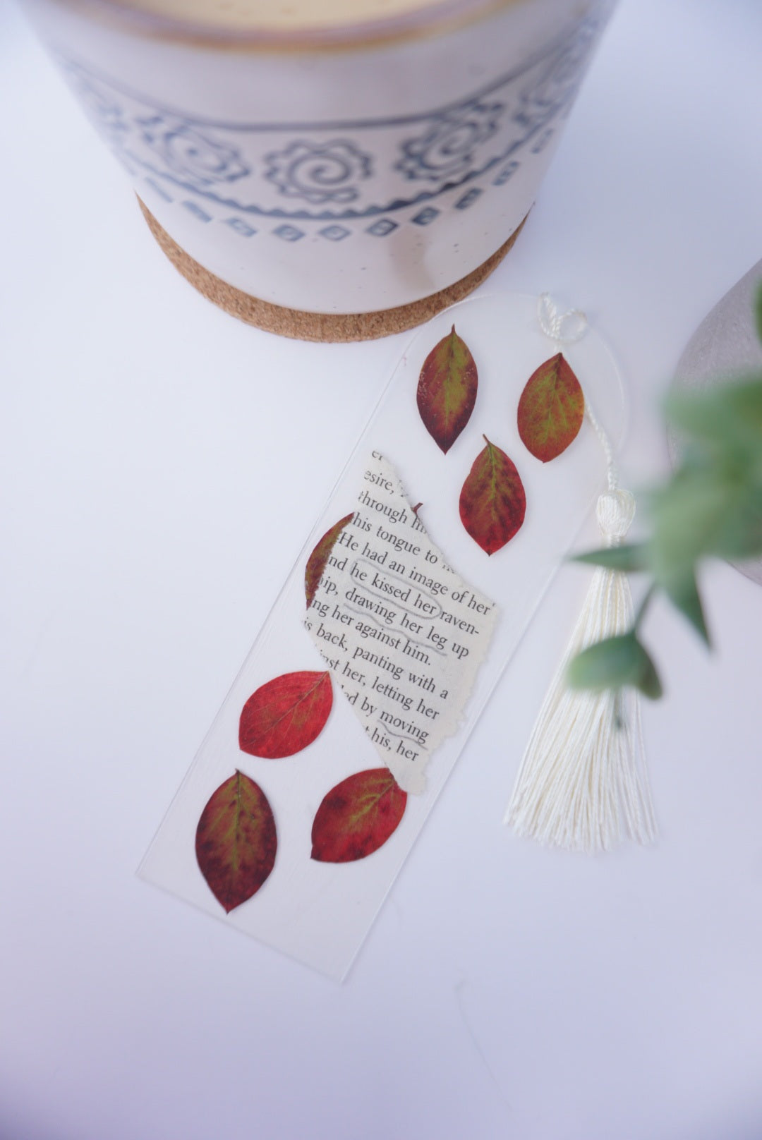 Pressed Flower Bookmark