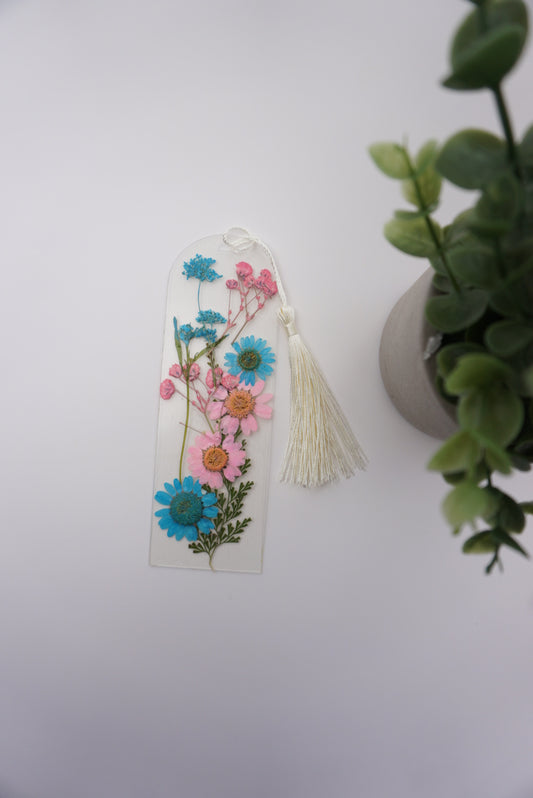 Large Pressed Flower Bookmark