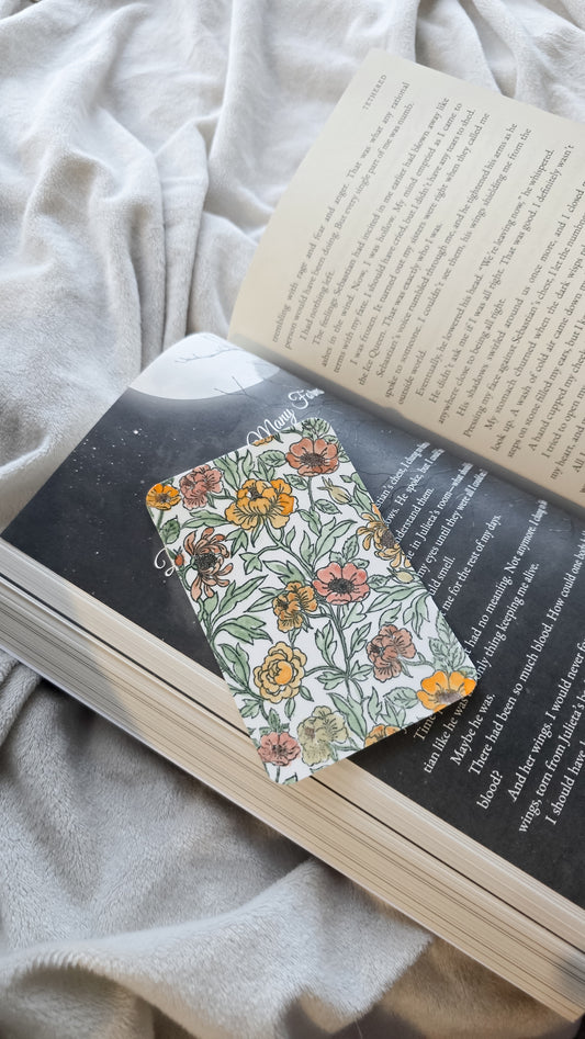 Watercolour Bookmark | L