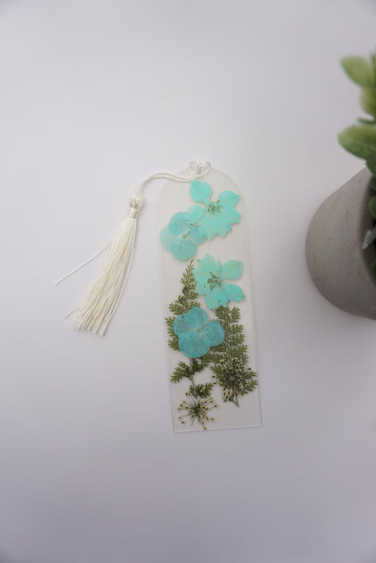 Large Pressed Flower Bookmark