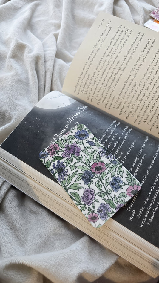 Watercolour Bookmark | F