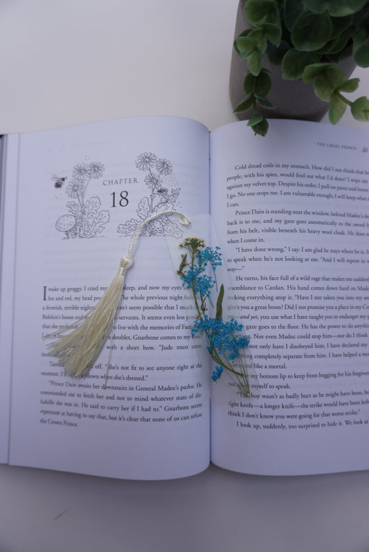 Small Pressed Flower Bookmark